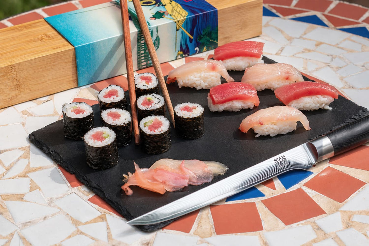 Recette de Makis Sushis tropicaux à l'ananas et à la mangue