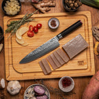 Couteau Gyuto Pakka Damas Kotai Réunion