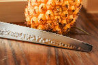 Couteau à pain Pakka Damas Kotai Réunion, découpe ananas